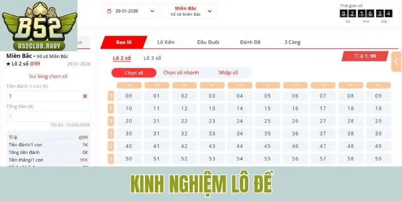 kinh nghiem lo de